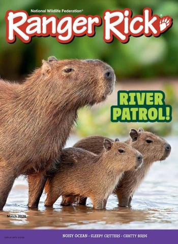 Ranger Rick - March 2026 cover