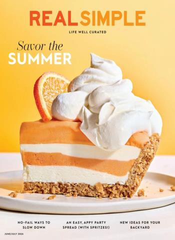 Real Simple - June-July 2026 cover