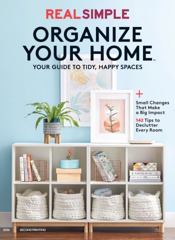 Real Simple - Organize Your Home 2026 Magazine