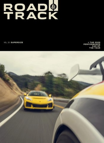 Road & Track - Volume 33 Supersize - January 2026 cover