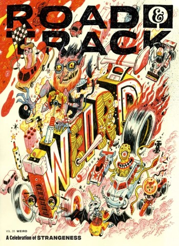 Road & Track - Volume 35 Weird, 2026 cover