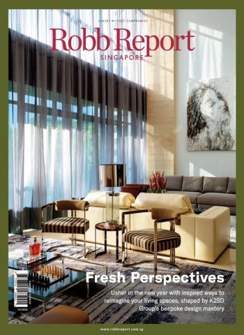 Robb Report Singapore - January 2026 cover