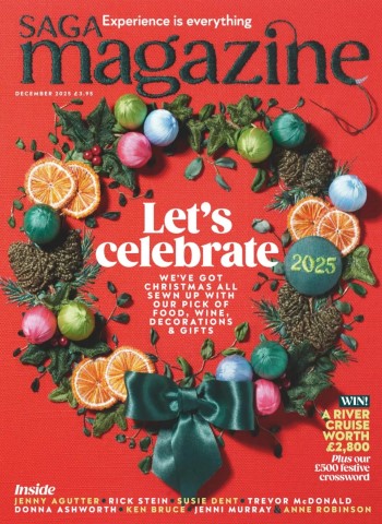 Saga Magazine - December 2025 cover