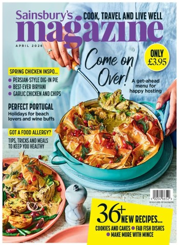 Sainsbury's Magazine - April 2026 cover