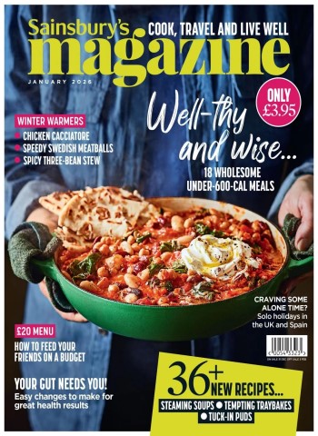 Sainsbury's Magazine - January 2026 cover