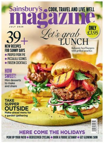 Sainsbury's Magazine - July 2026 cover