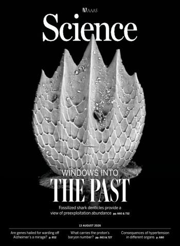 Science - August 13, 2026 cover