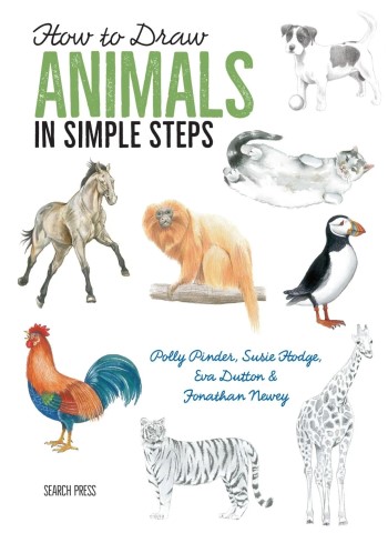 Search Press Art Collection - How to Draw Animals in Simple Press, 2026 cover