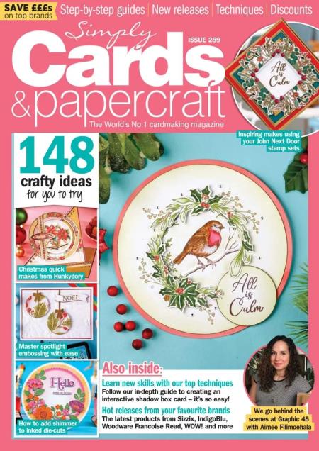 Simply Cards & Papercraft - Issue 289 2026 Magazine