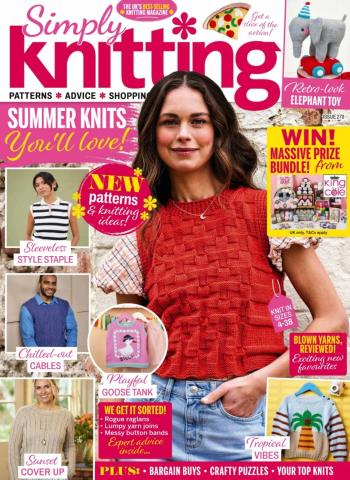 Simply Knitting - July 2026 cover