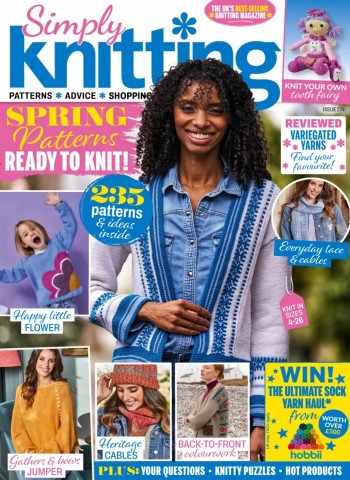 Simply Knitting - March 2026 cover