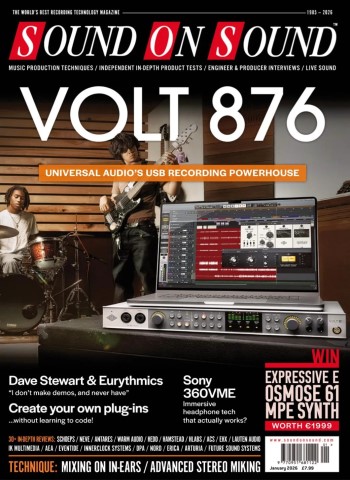 Sound On Sound UK - January 2026 Magazine