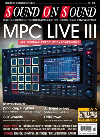 Sound On Sound USA - February 2026 cover