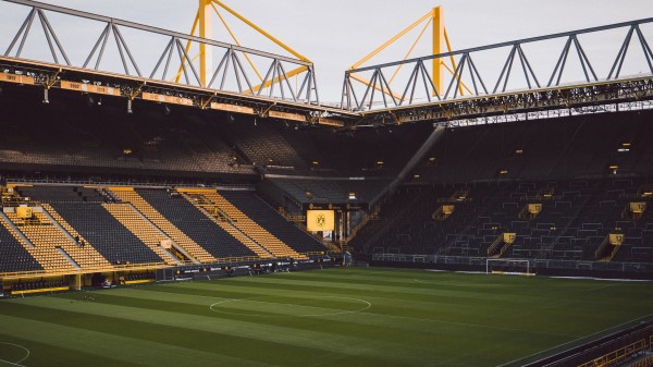 Football Field Lawn Stands wallpaper