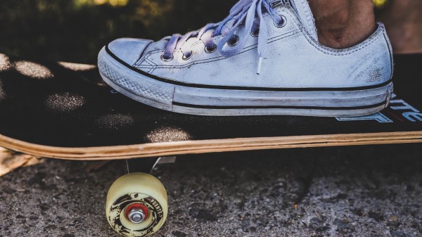 Skate Wheel Foot Wallpaper