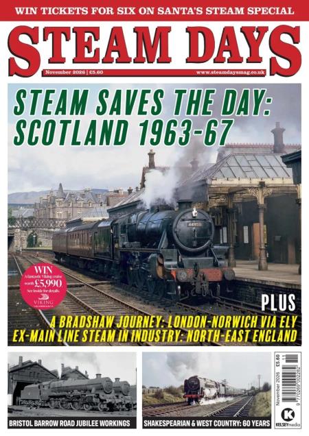 Steam Days - November 2026 cover