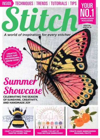 Stitch Magazine - June-July 2026 cover
