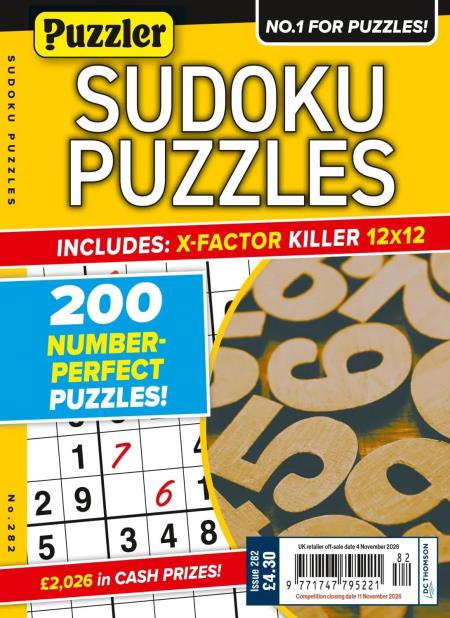 Sudoku Puzzles - 30 September 2026 Magazine