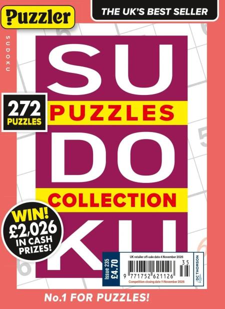 Sudoku Puzzles Collection - 7 October 2026 Magazine