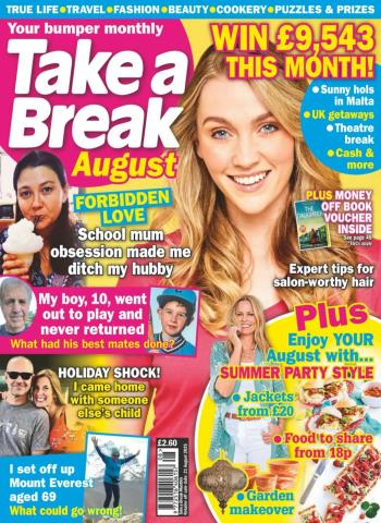 Take a Break - August 2026 cover