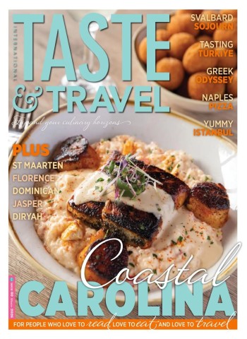 Front cover of Taste & Travel International - Winter 2026 magazine issue