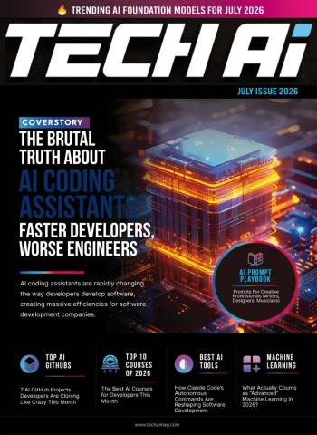 Tech AI Magazine - July 2026 cover