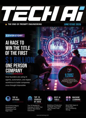 Tech AI Magazine - June 2026 cover
