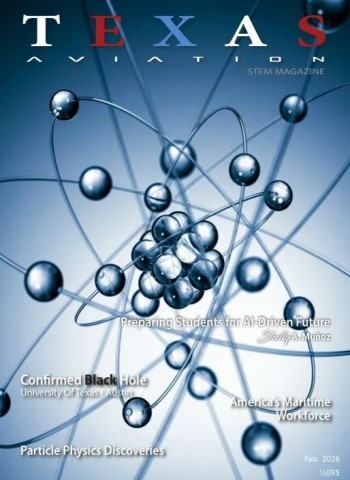 Texas Aviation STEM Magazine - February 2026 cover