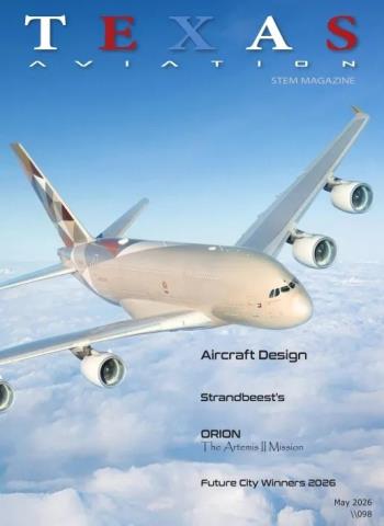 Texas Aviation STEM Magazine - May 2026 cover