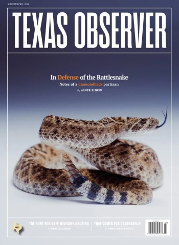 Texas Observer - March-April 2026 cover