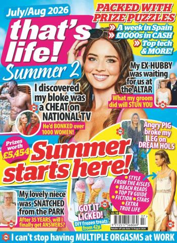 That's Life Monthly - July-August 2026 cover