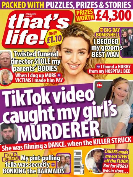 that's life! UK - 15 October 2026 Magazine