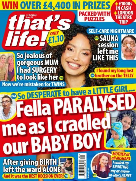 that's life! UK - 8 October 2026 Magazine