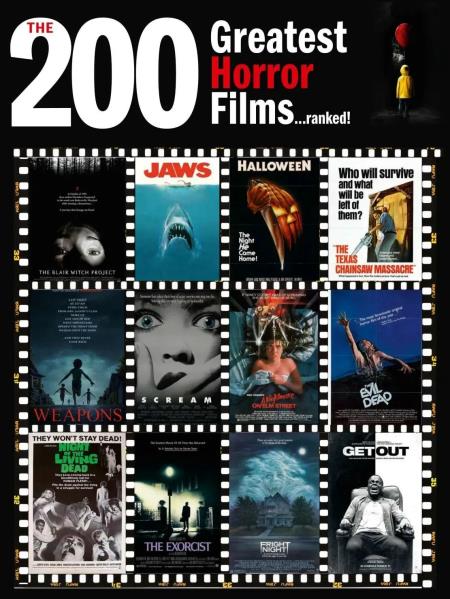 The 200 Greatest Horror Films - October 2026 cover