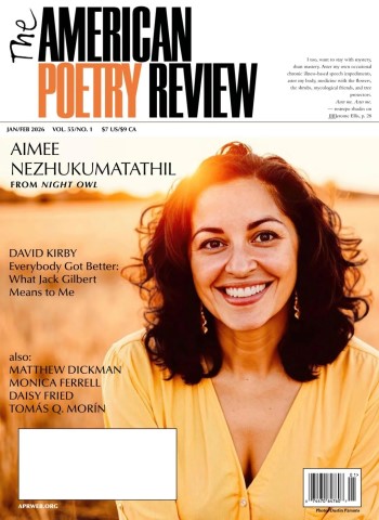 The American Poetry Review - January-February 2026 cover