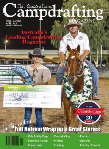 The Australian Campdrafting Magazine - April-May 2026 cover