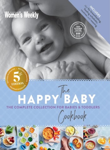 The Australian Women's Weekly - The Happy Baby Cookbook, 2026 cover