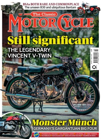 The Classic MotorCycle - March 2026 cover