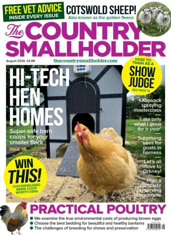 The Country Smallholder - August 2026 cover