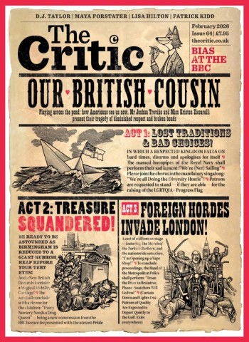 The Critic - February 2026 cover