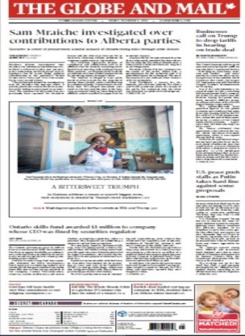 The Globe and Mail - Ottawa Quebec Edition, December 05, 2025 Magazine