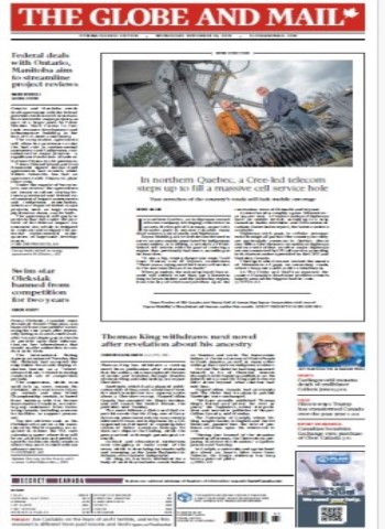 The Globe and Mail - Ottawa Quebec Edition, November 26, 2025 Magazine