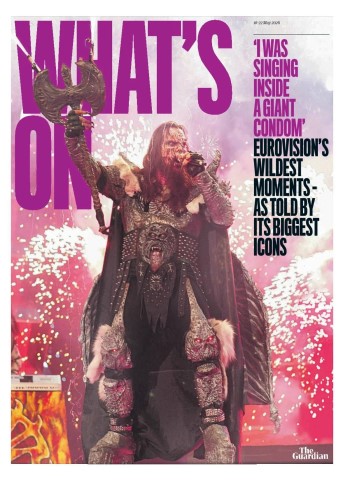 The Guardian What's On - 16 May 2026 cover