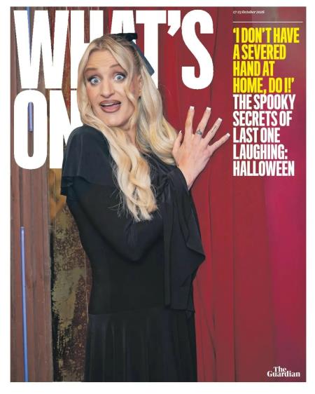The Guardian What's On - 17 October 2026 cover
