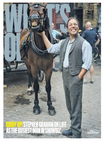 Front cover of The Guardian What's On - 3 January 2026 magazine issue