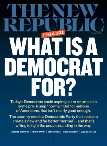 The New Republic - March 2026 cover