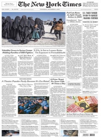 The New York Times - December 11, 2025 Magazine