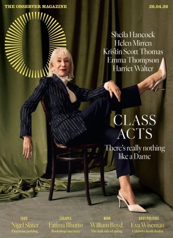 The Observer Magazine - 26 April 2026 cover