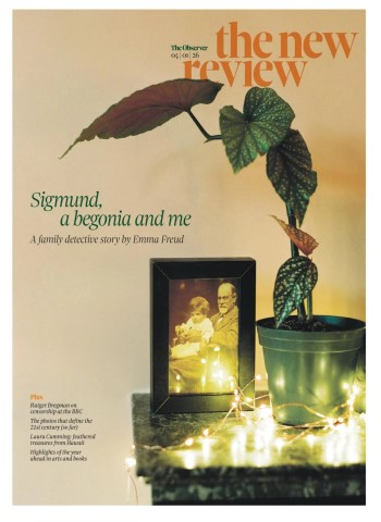 Front cover of The Observer The New Review - 4 January 2026 magazine issue