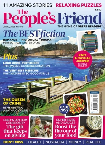 Front cover of The People's Friend - January 10, 2026 magazine issue